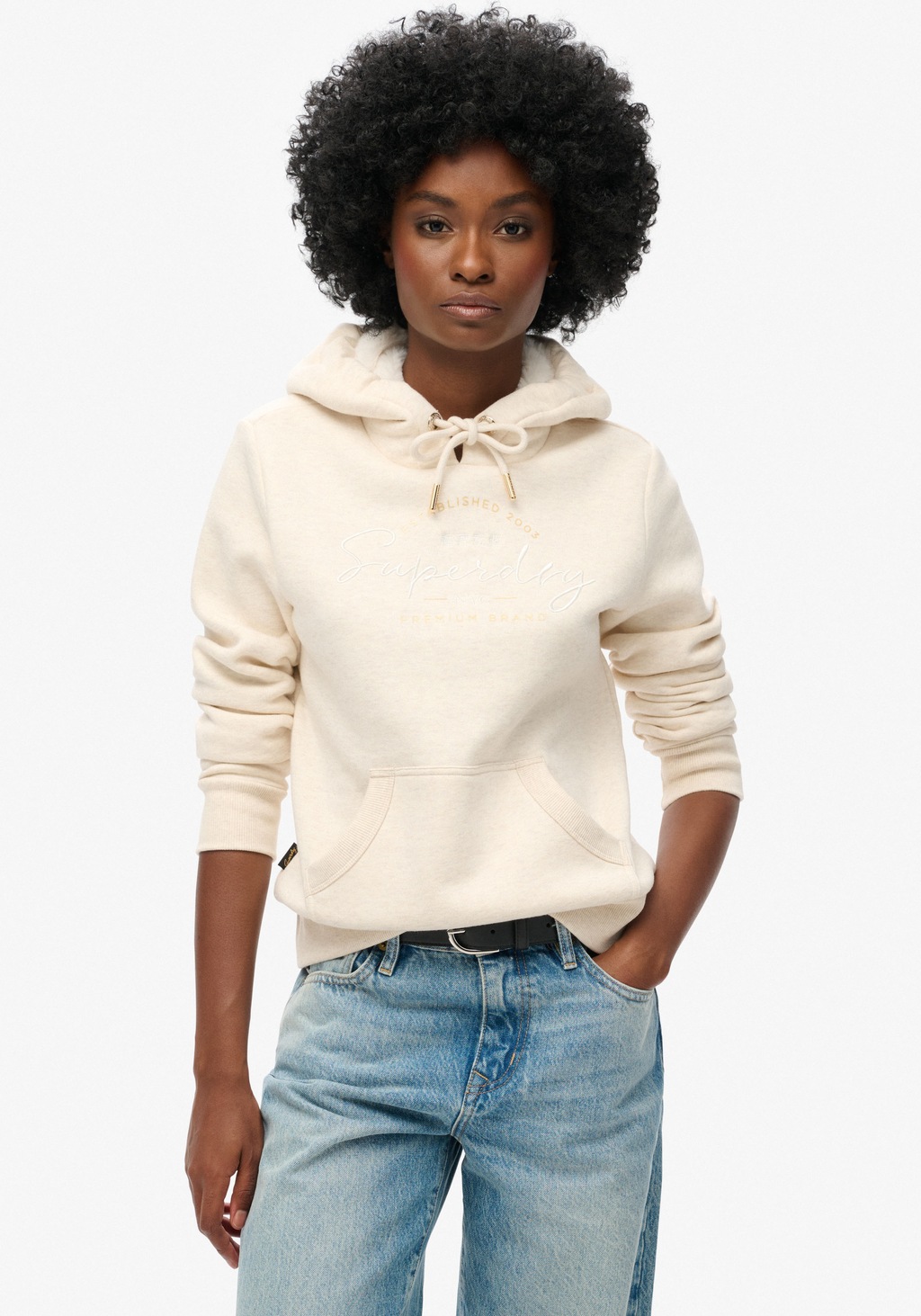 Bild von Superdry Kapuzensweatshirt "Luxe Metallic Logo Hoodie"
