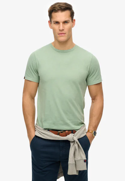 Bild von Superdry, Herren, Shirt, Klassisches Essential T-Shirt, Grün, (L)