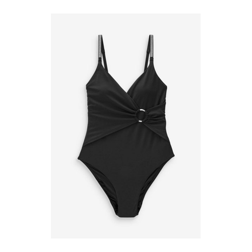Bild von Next Badeanzug Geraffter Shaping-Badeanzug mit Wickeldetail