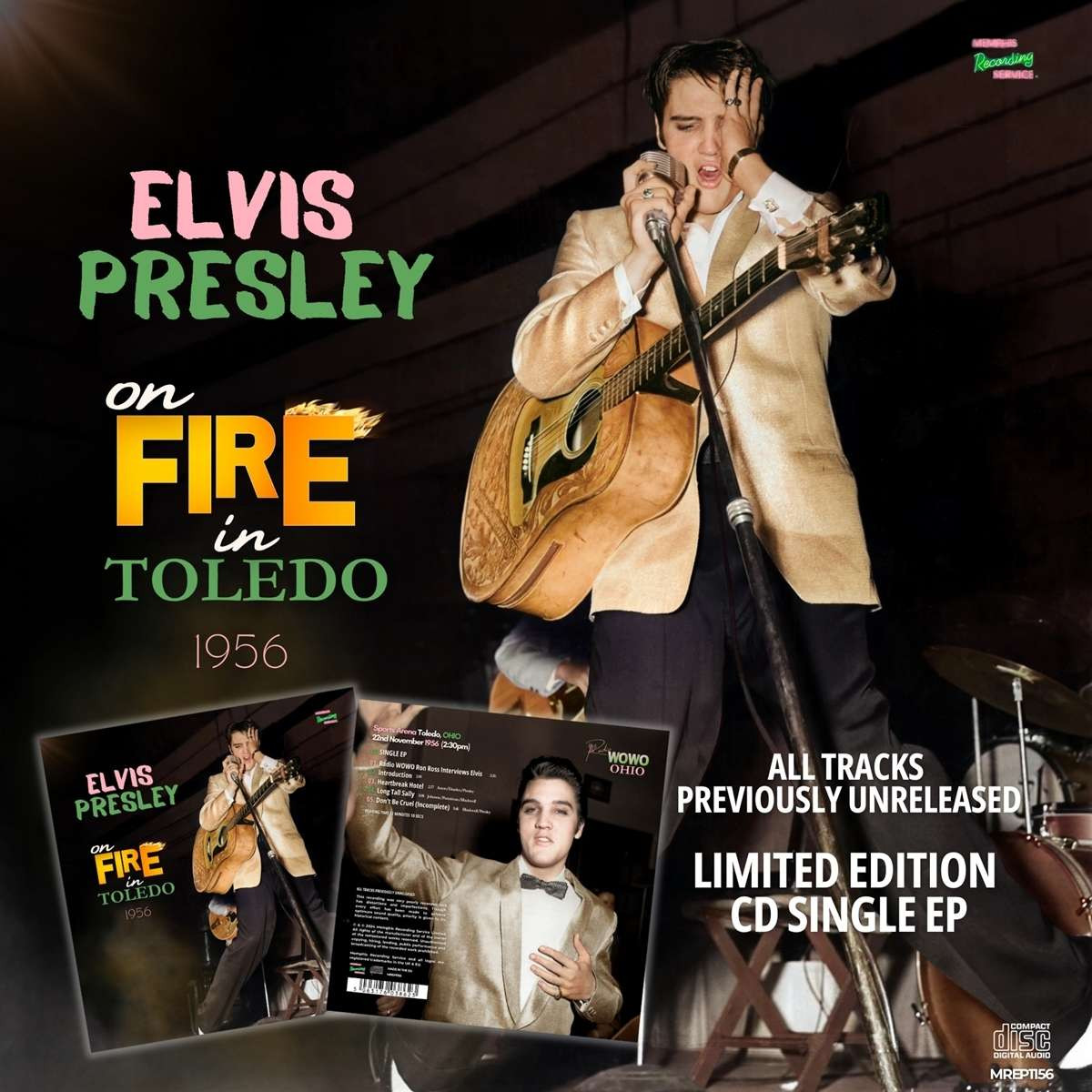 Bild von Elvis Presley - On Fire In Toledo 1956 (CD)