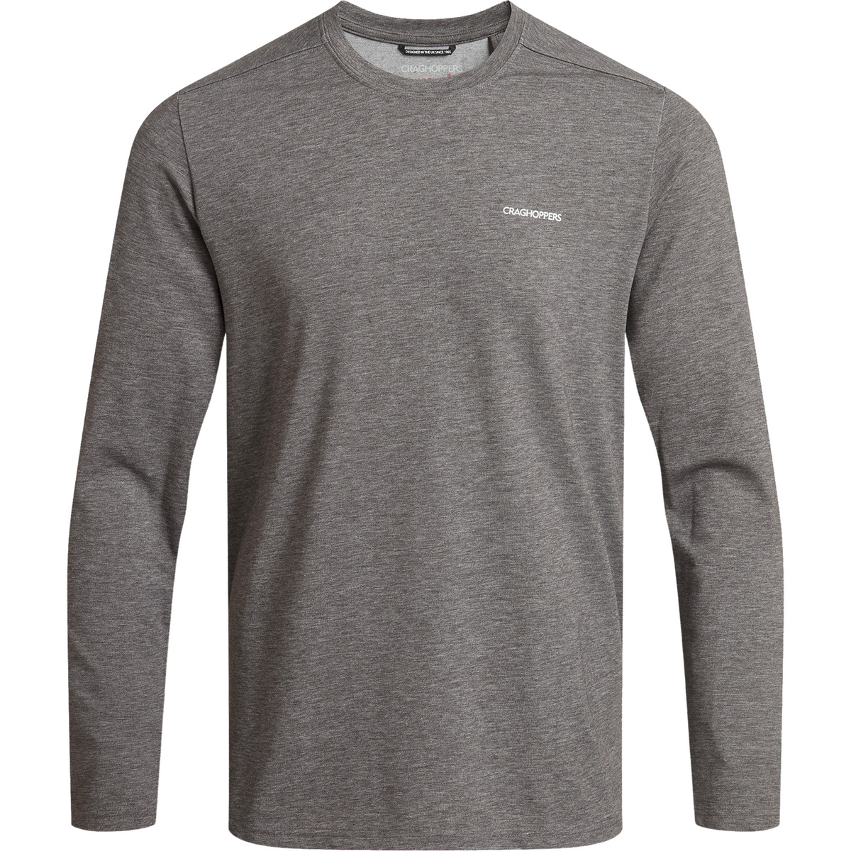 Bild von Craghoppers, Herren, Shirt, Nosilife Abel Long Sleeved T-Shirt, Grau, (S)