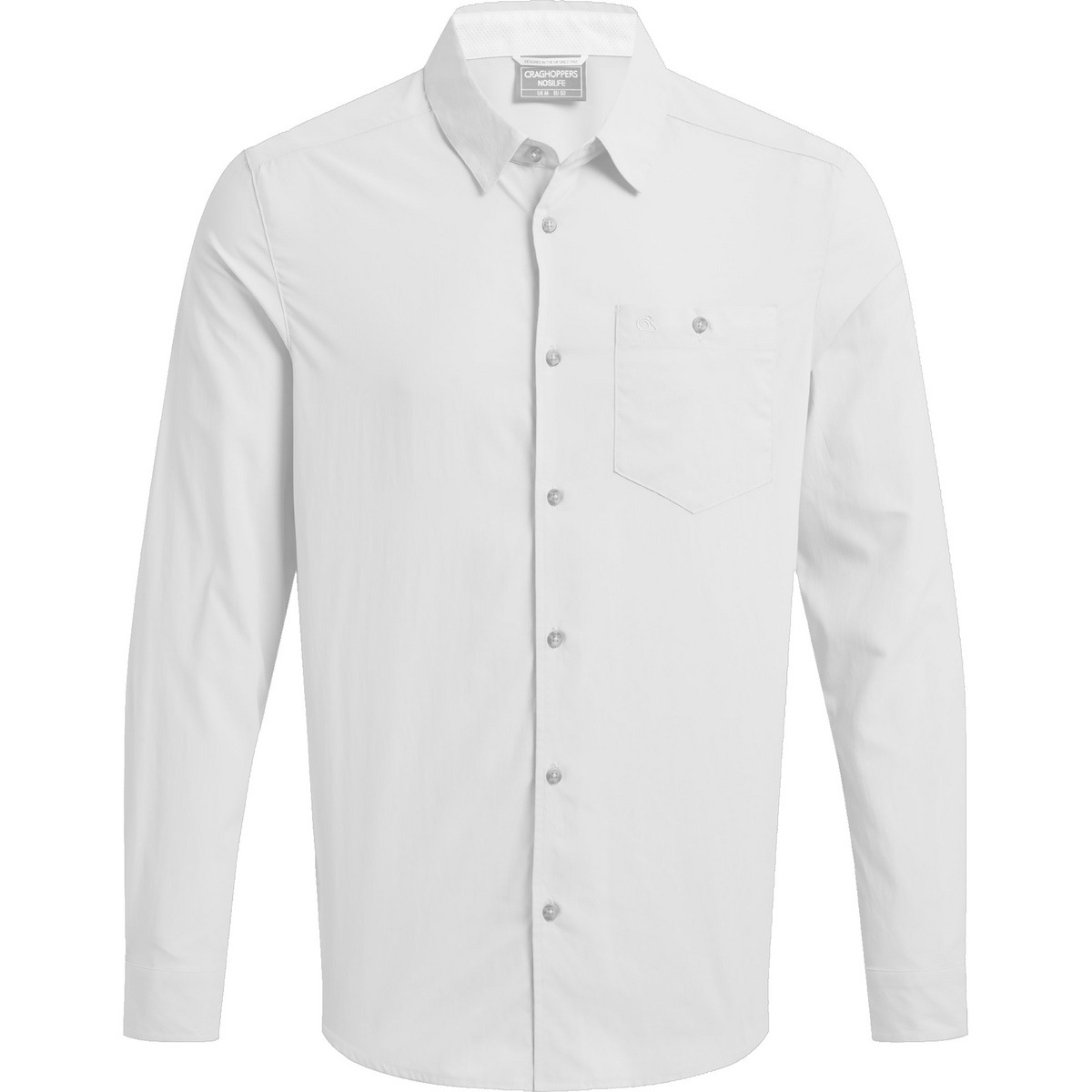 Bild von Craghoppers, Herren, Hemd, NosiLife Nuoro Long Sleeved Shirt II, Weiss, (XXL)