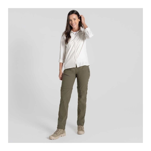 Bild von Craghoppers NosiLife Pro Convertible Hose III Damen (Oliv 44) Trekkingbekleidung