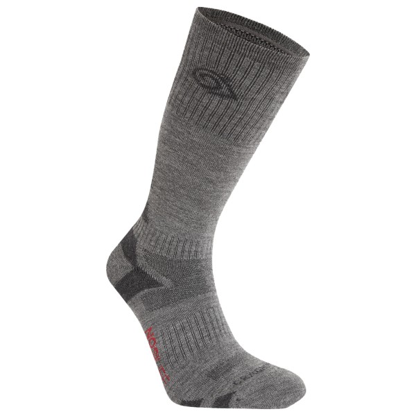 Bild von Craghoppers Insektenabweisende Adventure-Socken aus Wollmischung Coast Grey / Black Pepper