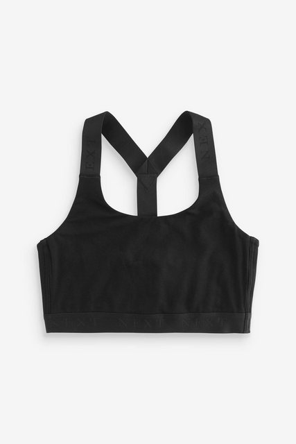 Bild von NEXT Active Sports Ultimate Comfort Kurztop mit leichtem Halt Schwarz 36
