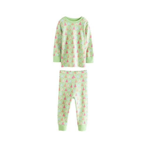 Bild von Next Weihnachtlicher Pyjama aus 100% Baumwolle