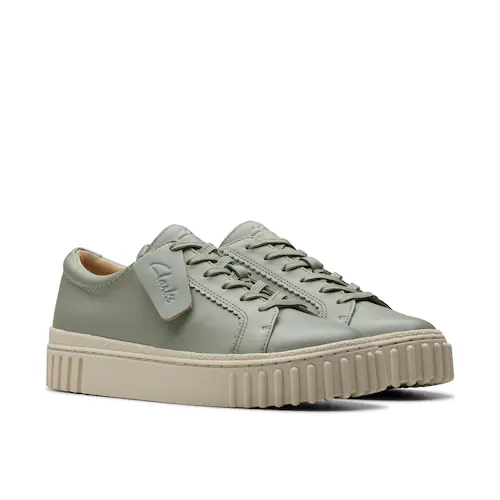 Bild von Clarks Schnürschuh »Mayhill Walk«, Sneaker, Plateausneaker mit modischer Laufsohle
