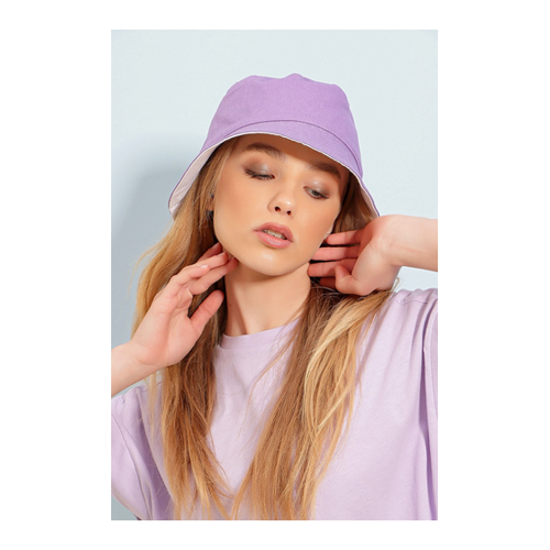 Bild von Trend Alaçatı Stili Cap Lila für Damen - One Size