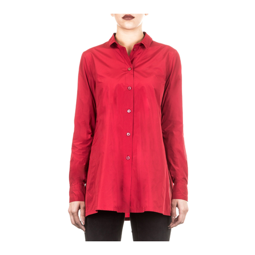 Bild von Katharina Hovman Damen Bluse Tunika rot - Stilvoll und Vielseitig