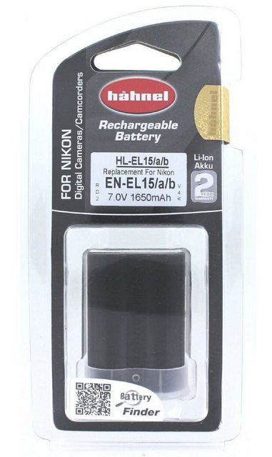 Bild von Hähnel Kamera-Akku ersetzt Original-A (Akku), Kamera Stromversorgung, Schwarz