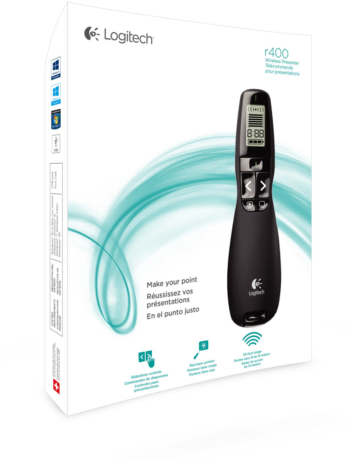 Bild von LOGITECH WP R400 - Presenter, Funk, R400, Laserpointer