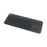 Bild von Logitech K400 Plus Ergonomic Wireless Touch - Tastaturen - Nordisch - Schwarz