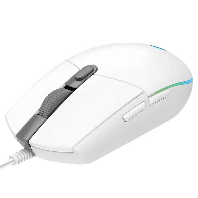 Bild von Logitech G203 LIGHTSYNC Kabelgebundene Gaming Maus Weiß