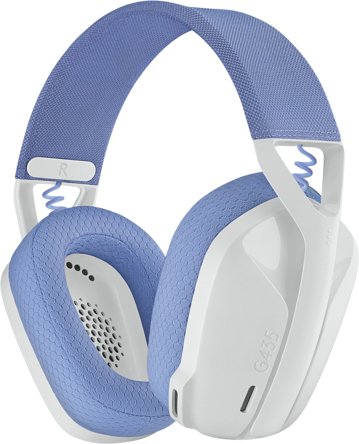 Bild von Logitech G435 Grauweiß/ Flieder - Kabelloses LIGHTSPEED Gaming-Headset
