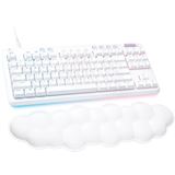 Bild von Logitech G G713 - Tastatur - tenkeyless - Hintergrundbeleuchtung - USB - QWERTY - US International - Tastenschalter: Linear - weiß (920-010678)