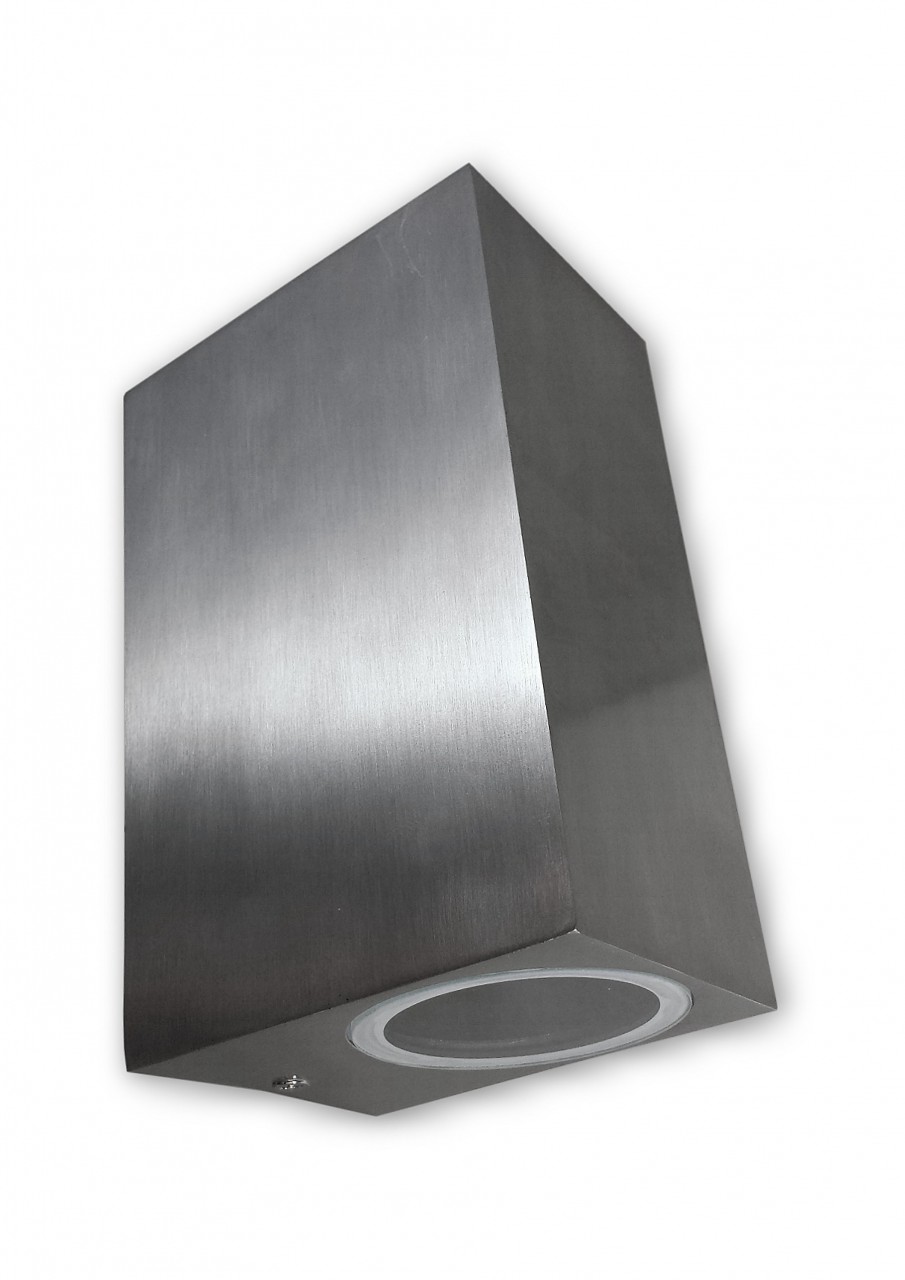 Bild von 230 V LED Wandleuchte Berlin 7,5 W (PA-WW-DIMMBAR) 2-flammig - alu gebürstet