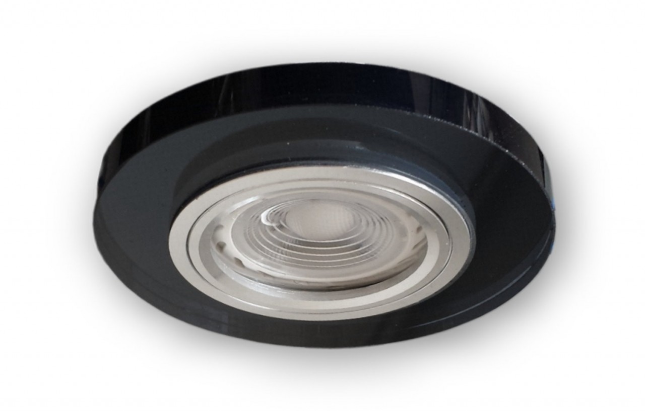 Bild von LED Spot Set Glas 70BK 12V - 3 x 3W neutral weiß