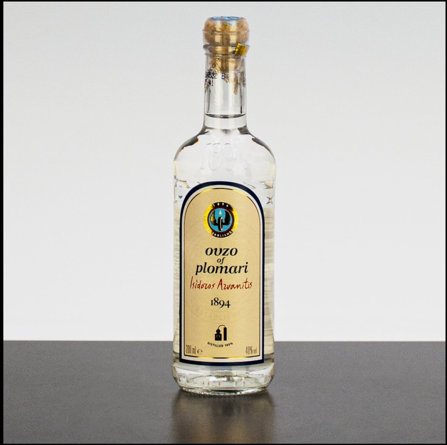 Bild von Ouzo Plomari Isidoros Arvanitis 0,2l 40%