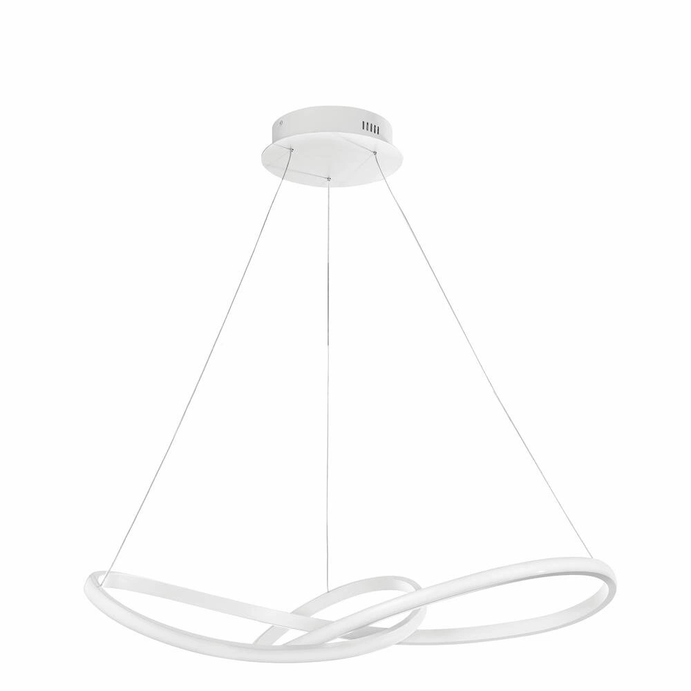 Bild von LED Pendelleuchte Fusion in Weiß 53W 4081lm