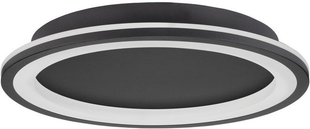 Bild von NOVA LUCE Deckenleuchte »Andria«, LED, 30 W, Höhe: 4,6 cm, schwarz