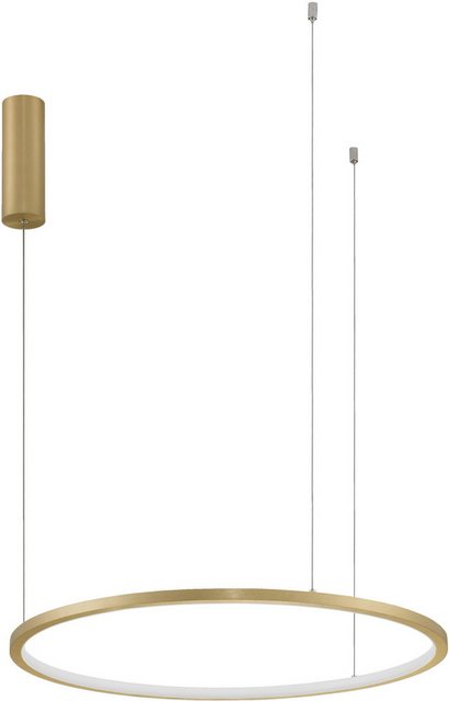 Bild von NOVA LUCE Pendelleuchte »Tarquin «, LED, 37 W, Höhe: 200 cm, messingfarben/goldfarben - braun | goldfarben