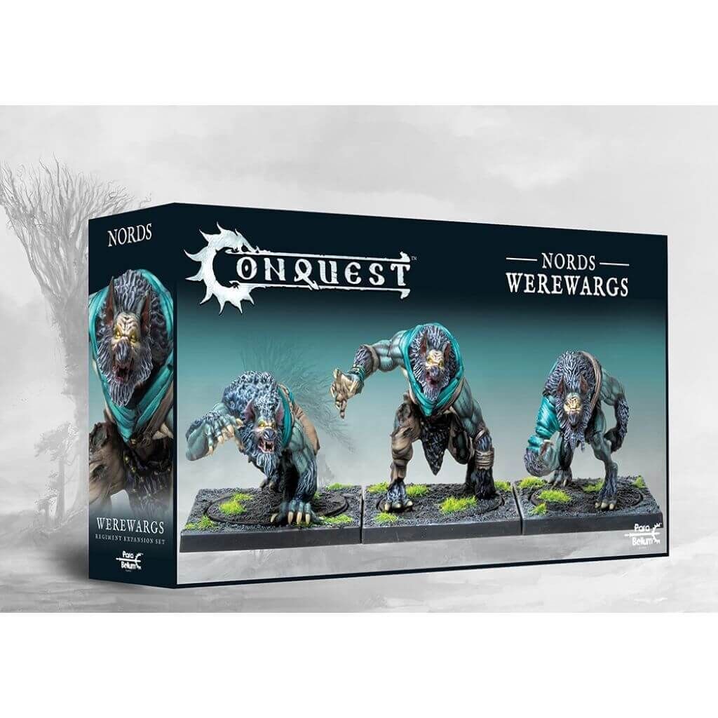 Bild von Conquest Nords Werewargs Para Bellum Wargames PBW7417 miniatur
