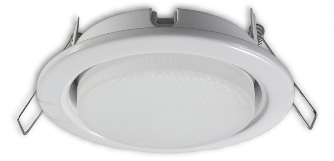 Bild von 230 V Einbaustrahler JT-GX53 weiss - 8,5 W LED (TLW)