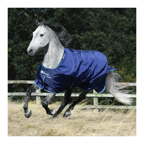 Bild von Bucas Smartex Turnout Rain Big Neck 0g – die ideale Pferde-Regendecke