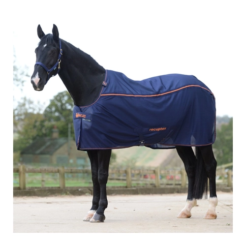 Bild von Bucas Therapiedecke Light 135cm Navy/Orange im Test