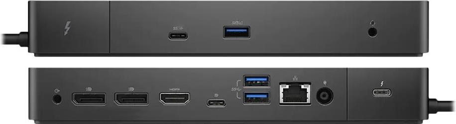 Bild von Dell Thunderbolt Dock WD19TB - Dockingstation - USB-C / Thunderbolt 3 - HDMI, 2 x DP, USB-C, Thunderbolt - 1GbE - 180 Watt - für Latitude 3390, 3400, 3490, 3590, 5280, 5289, 5290 (2-in-1), 5300 (2-in-1), 5400, 5410, 542X, 5480, 5490, 5500, 5580, 5590, 7280, 7285, 7300, 7380, 7389, 7390 (2-in-1), 7400 (2-in-1), 7480, 7490, Precision 3520, 3530, 3540, 5520, 5530 (2 1), 7520, 7530, 7720, 7730, XPS 936X, 9370, 9380, 9560, 9575 (DELL-WD19TB)