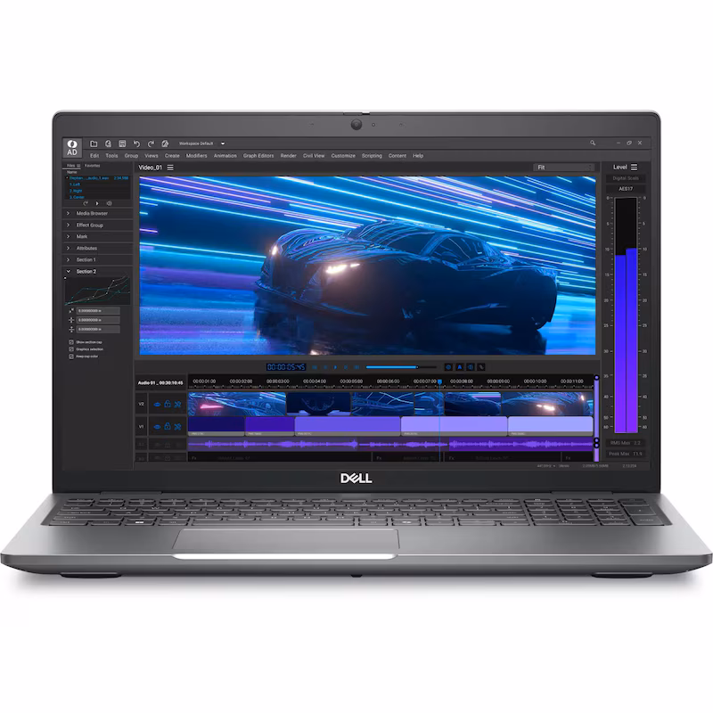 Bild von Dell Precision 3591 (15.60", Intel Core Ultra 7 155H, 16 GB, 512 GB, DE), Notebook, Grau