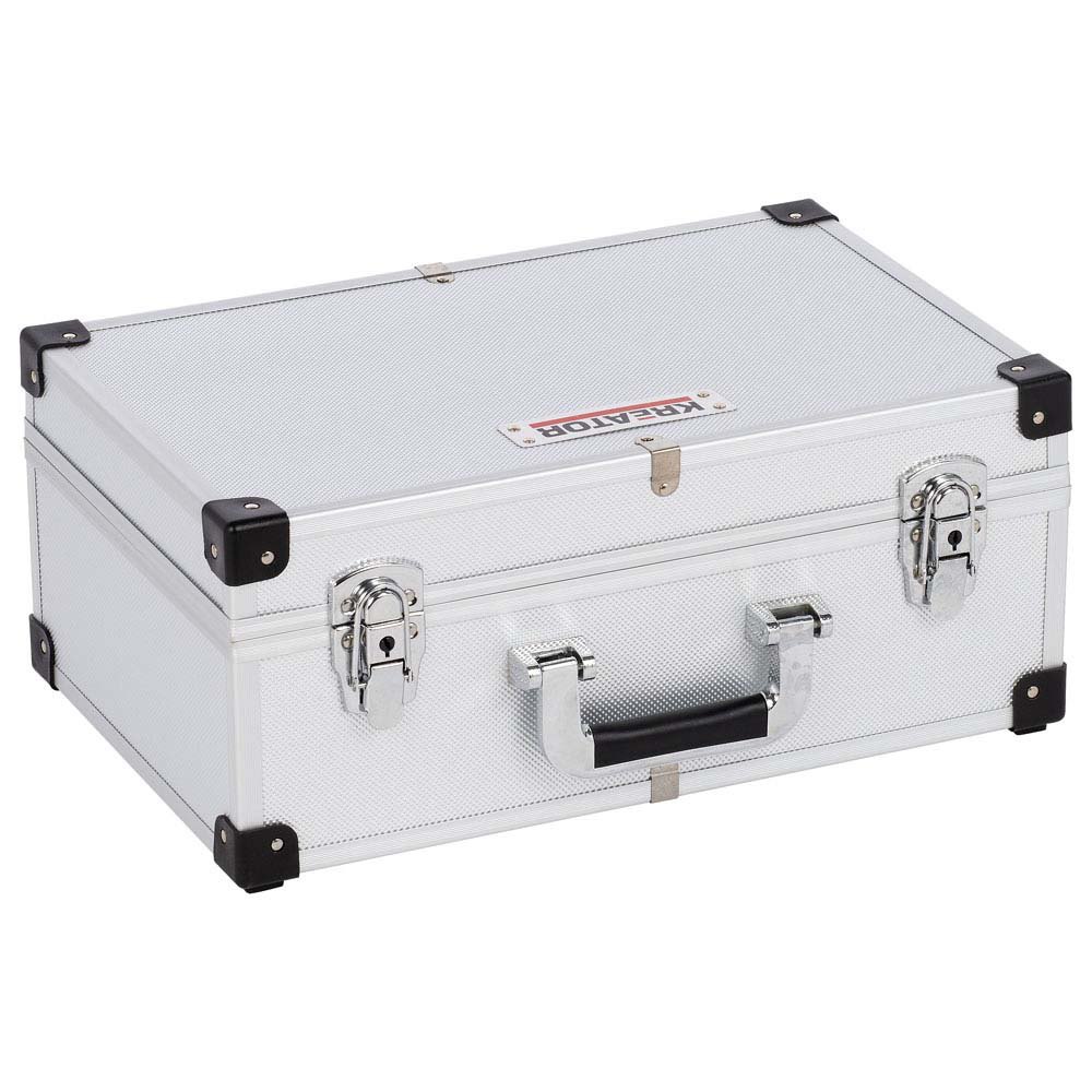 Bild von Kreator Krt640260s 420x265x173 Mm Aluminum Suitcase Tools Durchsichtig