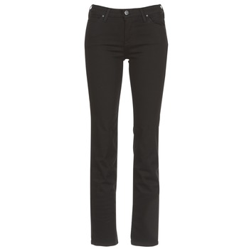 Bild von Lee Damen Jeans Marion - Straight Fit - Schwarz - Black Rinse