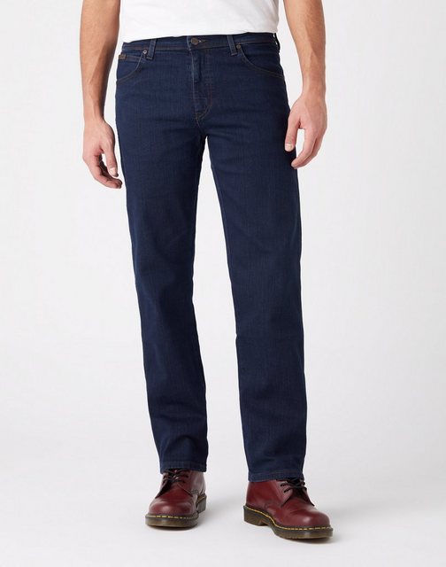 Bild von Wrangler Regular-fit-Jeans Hose Wrangler Texas blue black, G 46, L 30, F blue/black