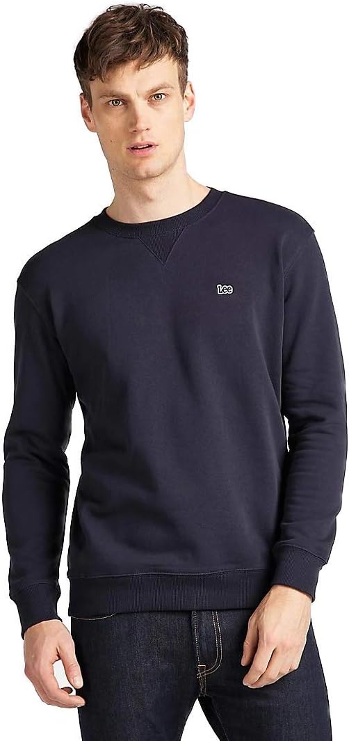 Bild von Lee Herren PLAIN CREW Sweatshirt, Blau (Midnight Navy Ma), XX-Large