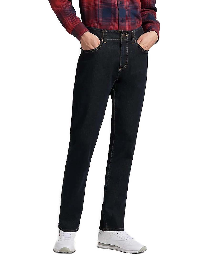 Bild von Lee Herren Jeans Extreme Motion MVP Slim Tapered Fit - Blau - Rinse