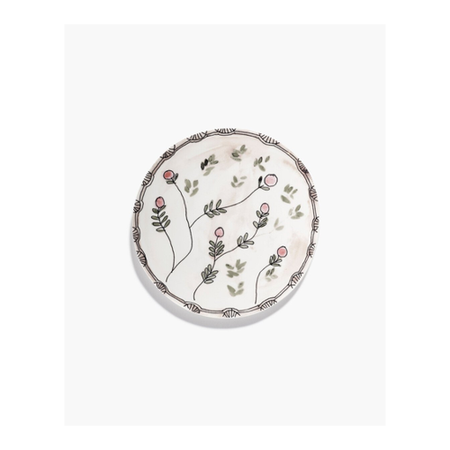 Bild von Serax Speiseteller 28 cm Midnight Flowers Mirtillo Nude