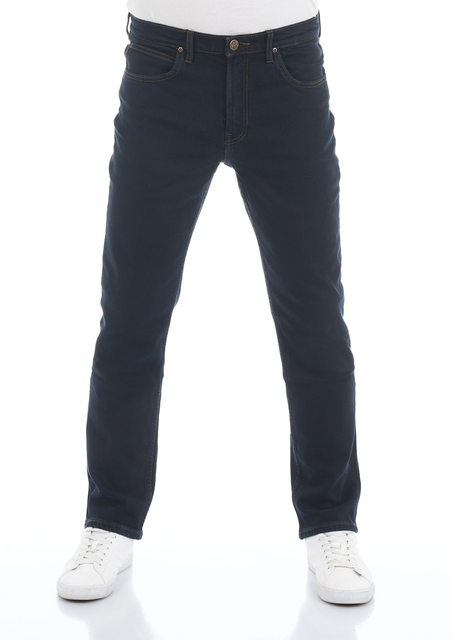 Bild von Lee Herren Jeans Brooklyn Straight - Regular Fit - Blau - Blue Black