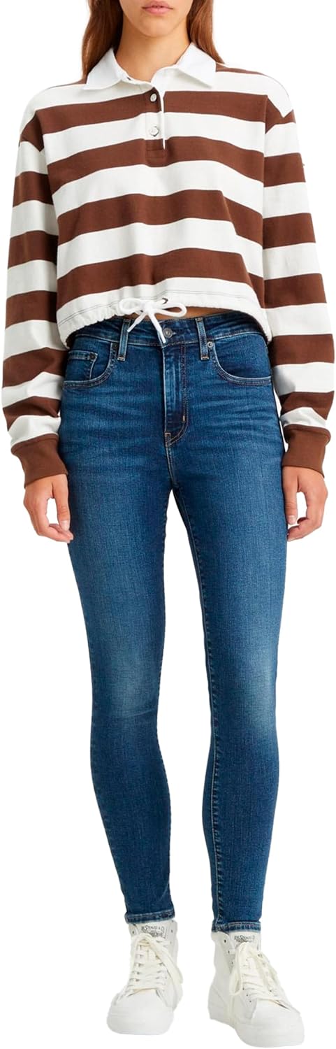 Bild von Levi's Damen 721™ High Rise Skinny Skinny Fit Blue Wave Dark 25W / 28L Active
