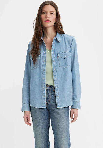 Bild von Levi's® Jeansbluse »ESSENTIAL WESTERN«, mit Brusttaschen mit Druckknöpfen