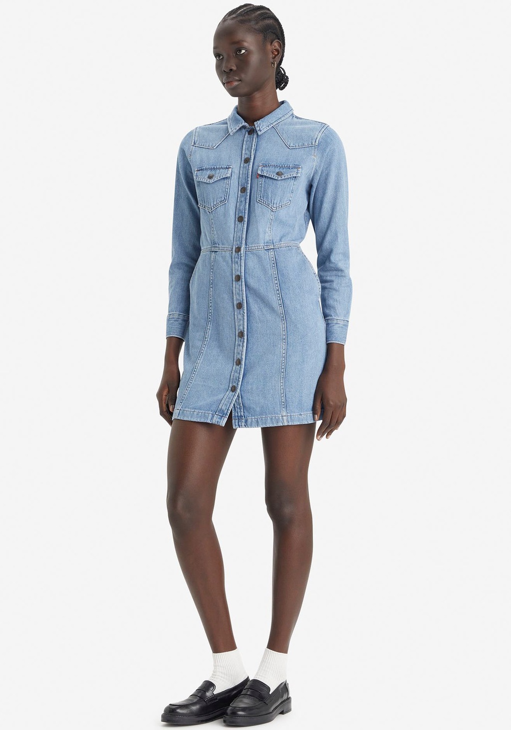 Bild von Levi's® Jeanskleid »FLYNN WESTERN CORE DRES«, (Neue Kollektion)