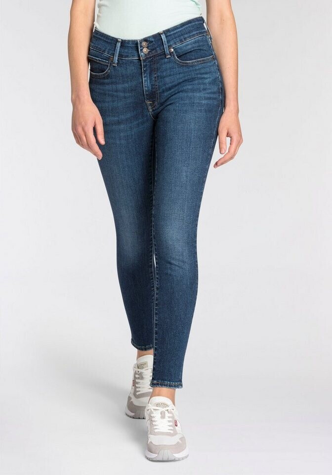 Bild von Levi's 711™ Skinny Jeans mit Doppelknopfverschluss blue wave dark