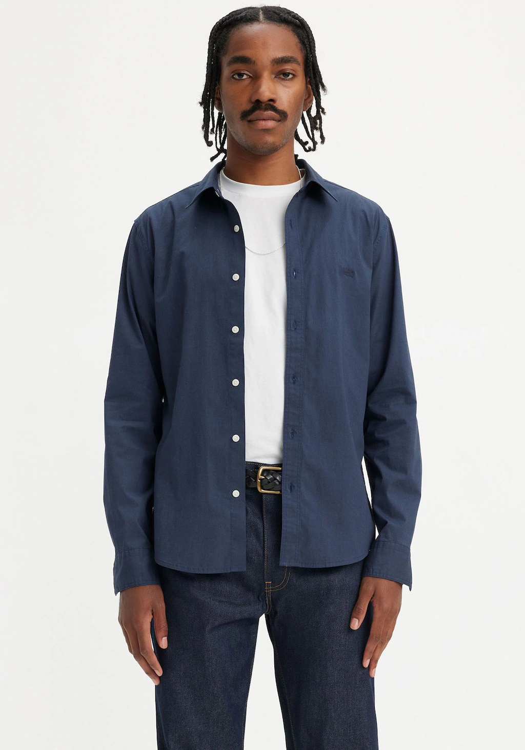 Bild von Levi's® Jeanshemd »BATTERY HM SHIRT SLIM«, mit Logobadge