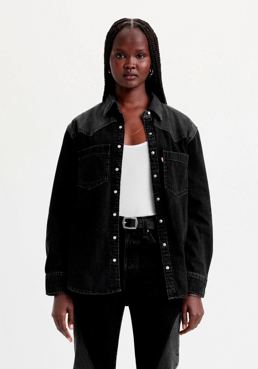 Bild von Levi's® Jeansbluse »TEODORA WESTERN SHIRT«, mit Druckknöpfen