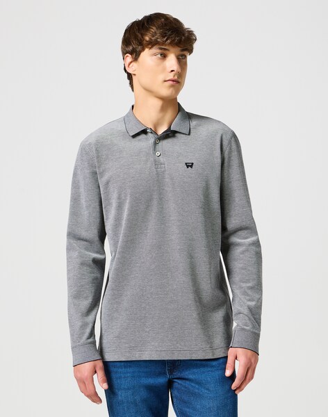 Bild von Wrangler Langarmshirt »LS REFINED POLO«