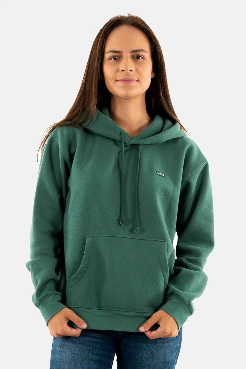 Bild von Levi's Damen Everyday Hoodie Kapuzenpullover, Orbit Heather Gray, XL