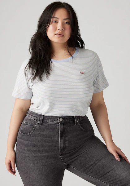 Bild von Levi's® Plus T-Shirt »PL THE PERFECT«, im Streifendesign