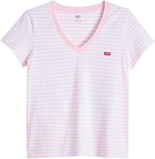 Bild von Levi's® V-Shirt »PERFECT VNECK«, mit Mini-Batwing-Logostickerei