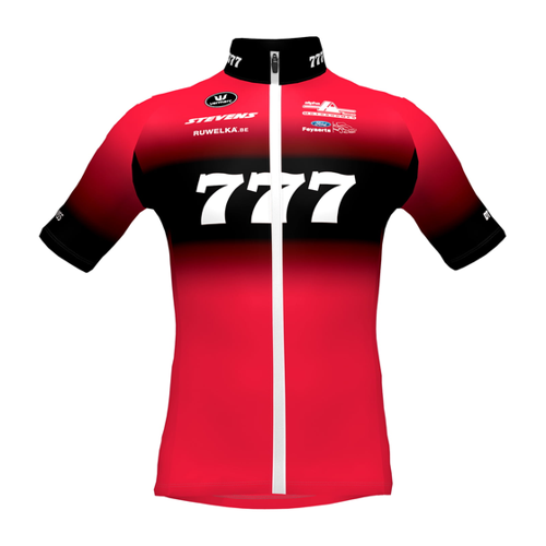 Bild von TEAM 777 2023 Kurzarmtrikot für Herren – Fahrradtrikot in Größe M