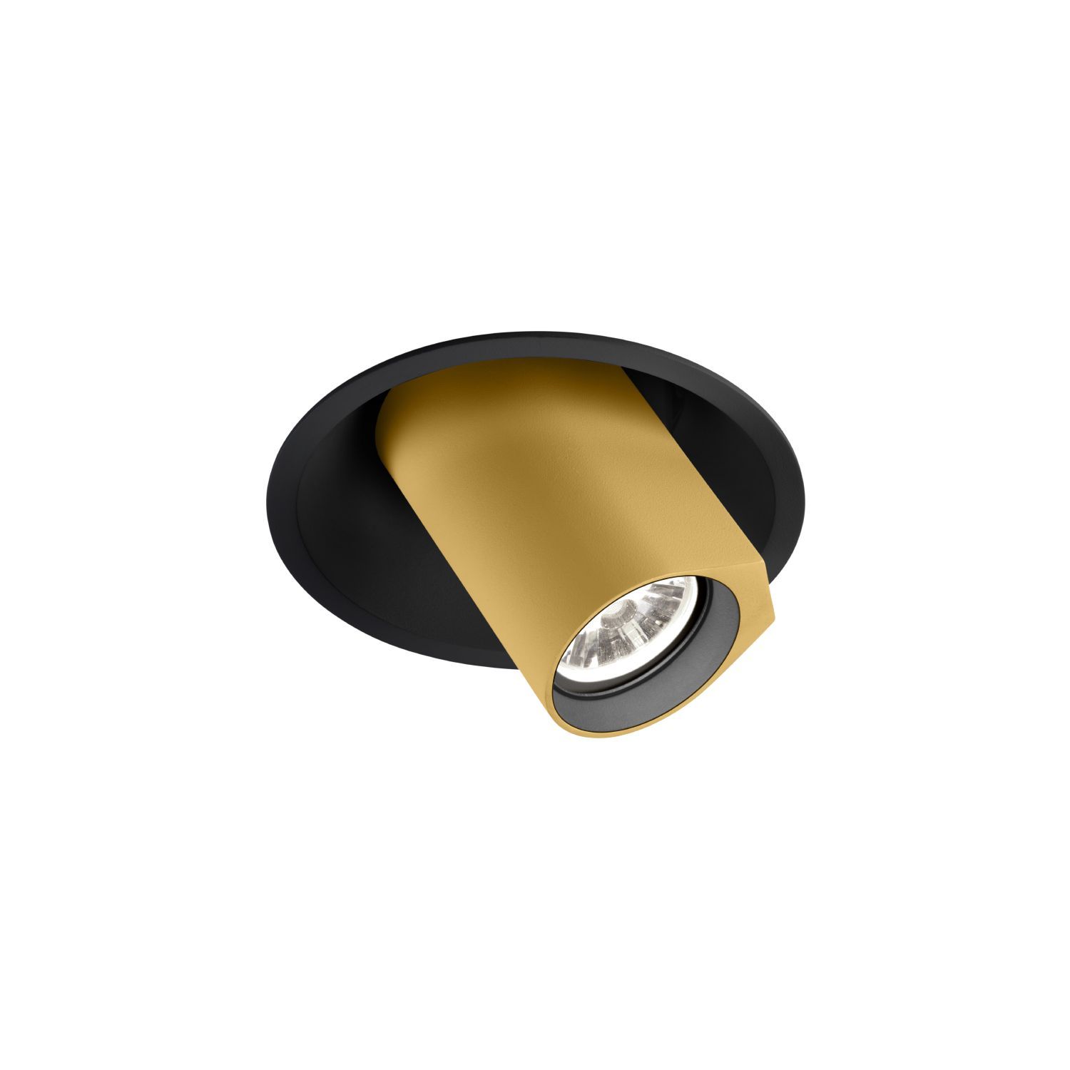 Bild von Wever & Ducr? LED-Einbaustrahler BLIEK ROUND CEILING REC 1.0 LED Schwarz/Gold Drahtfeder 2700 K 125361K3